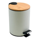 Pattumiera a pedale modello Adonis capienza 5 litri colore bianco