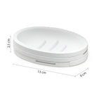 Portasapone in resina Gedy serie Helen - Bianco