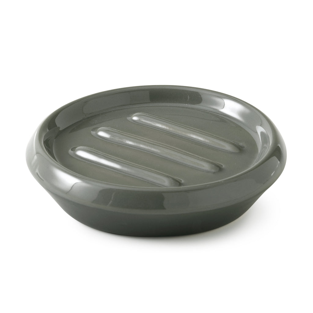 Portasapone da appoggio Gedy serie Wilma - Verde Salvia