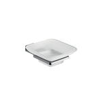 Portasapone in Acciaio Inox di Gedy serie Kansas - Cromato