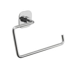 Porta asciugamani ad anello in acciaio inox e cromall Teide di Gedy - Cromato