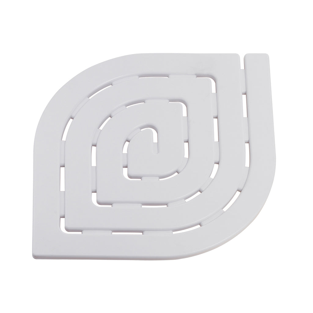 Pedana doccia 54.5x54.5 modello Spirale di Gedy - Bianco