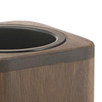 Portaspazzolini da appoggio in bambÃ¹ Gedy modello Dafne - Noce