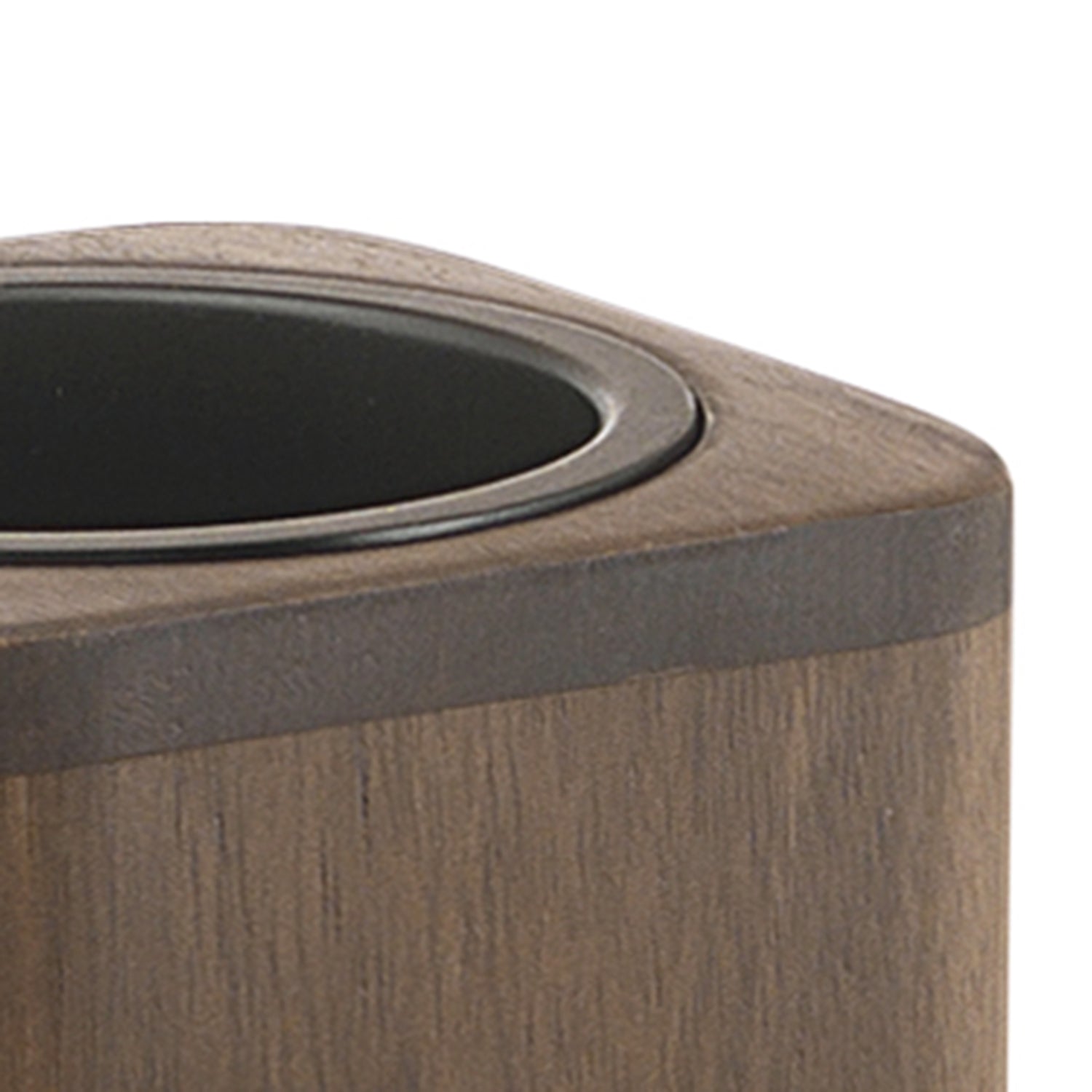 Portaspazzolini da appoggio in bambÃ¹ Gedy modello Dafne - Noce