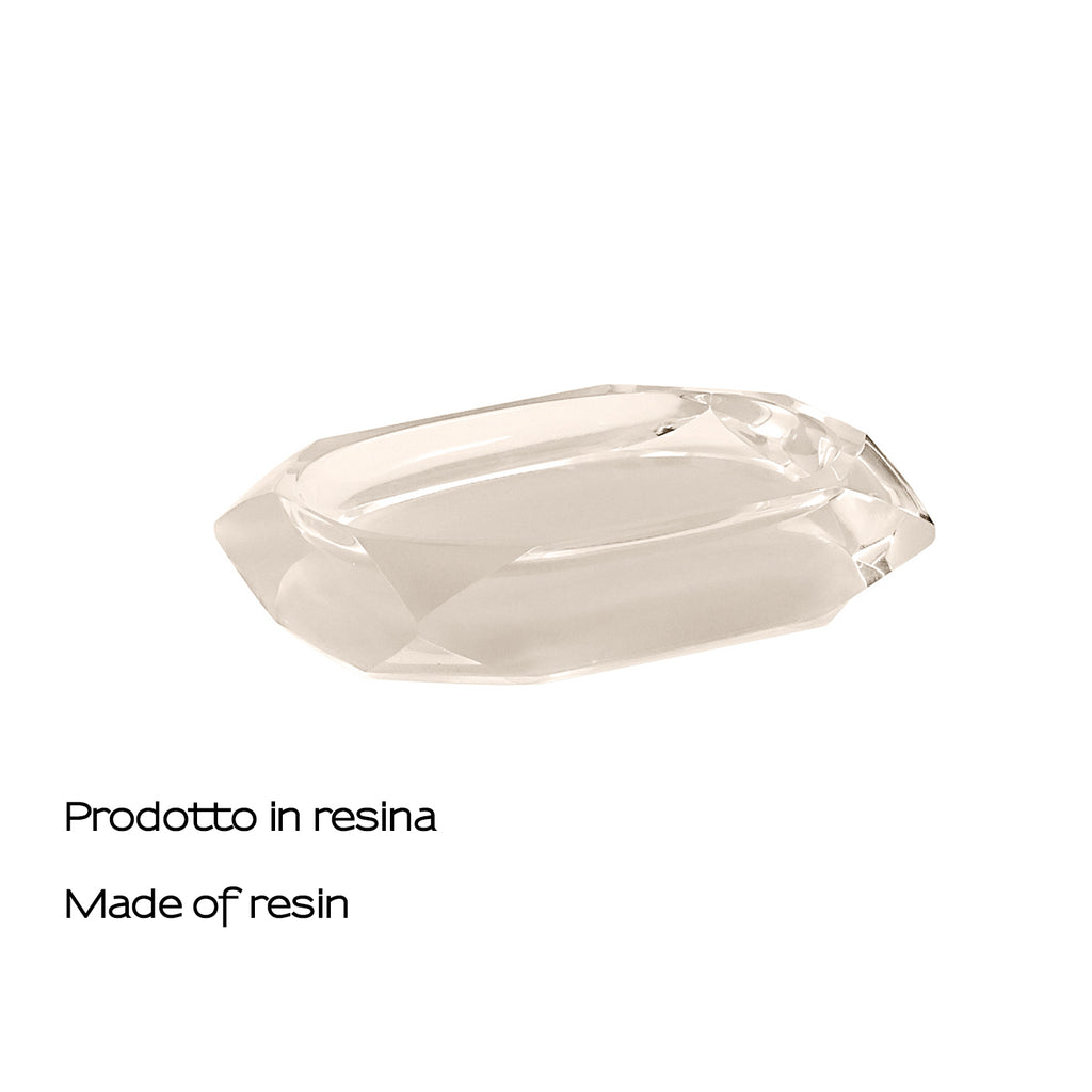 Portasapone Gedy serie Chanelle - Tortora chiaro