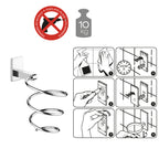 Porta phon in Acciaio Inox e Cromall di Gedy - Cromato