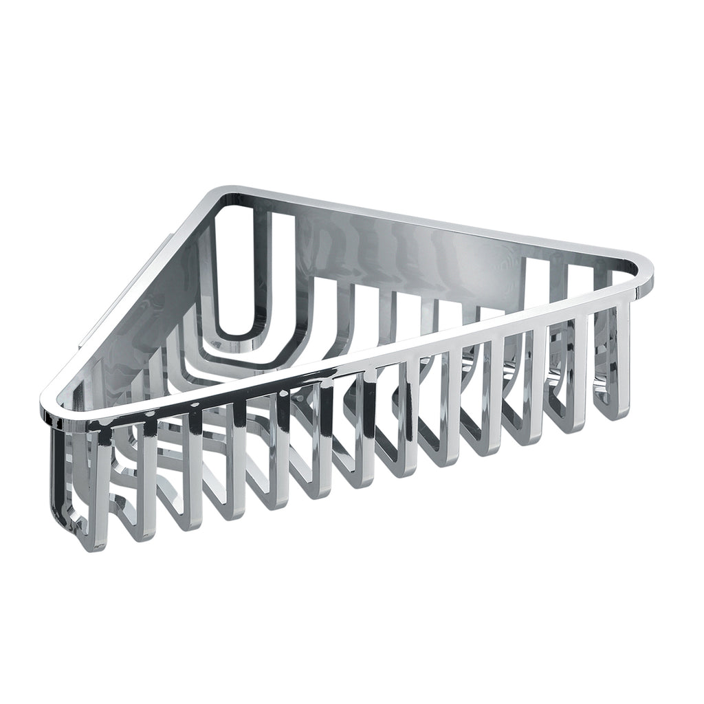 Portaoggetti doccia angolare modello Tiberio di Gedy - Cromato