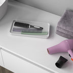 Vassoio portaoggetti da appoggio Gedy serie Seventy - Bianco