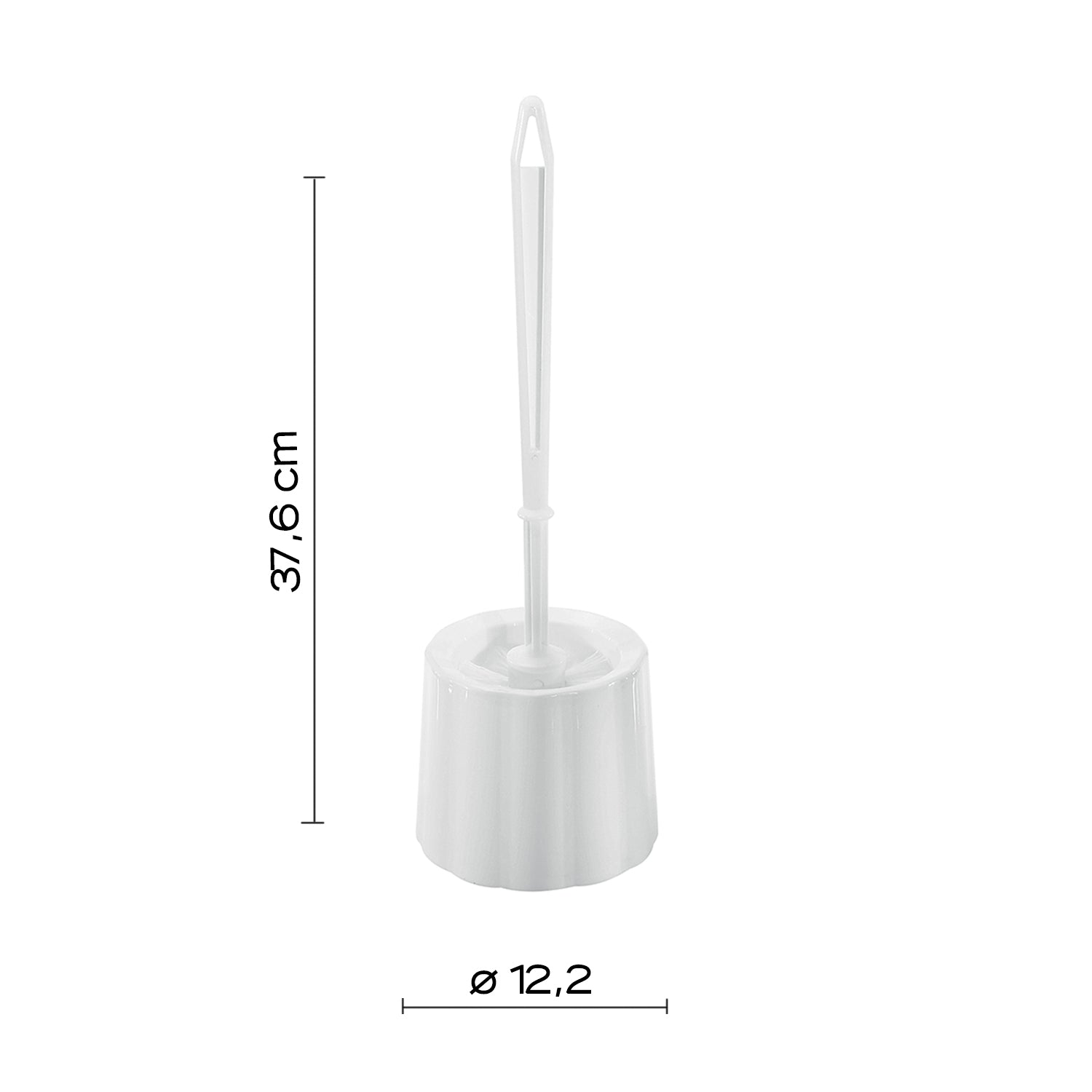 Scopino Zeno di Gedy in resine termoplastiche - Bianco