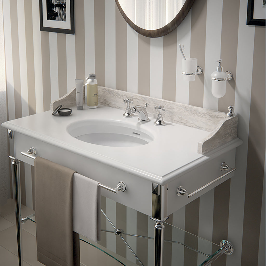 Dispenser sapone in Acciaio Inox Genziana di Gedy - Cromato