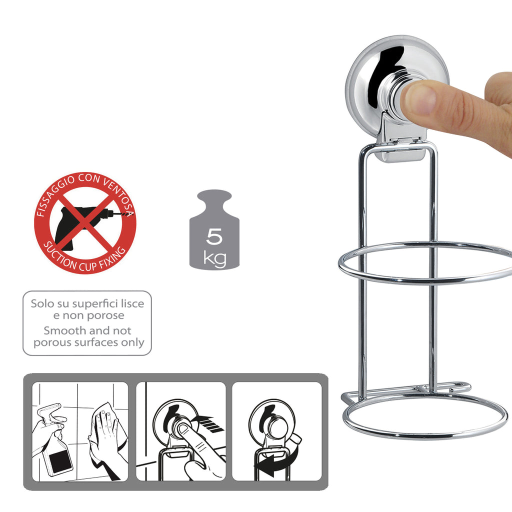 Porta phon di Gedy serie Hot - Cromato