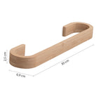 Portasalviette 30 cm in bambÃ¹ Gedy serie Himalaya - Naturale