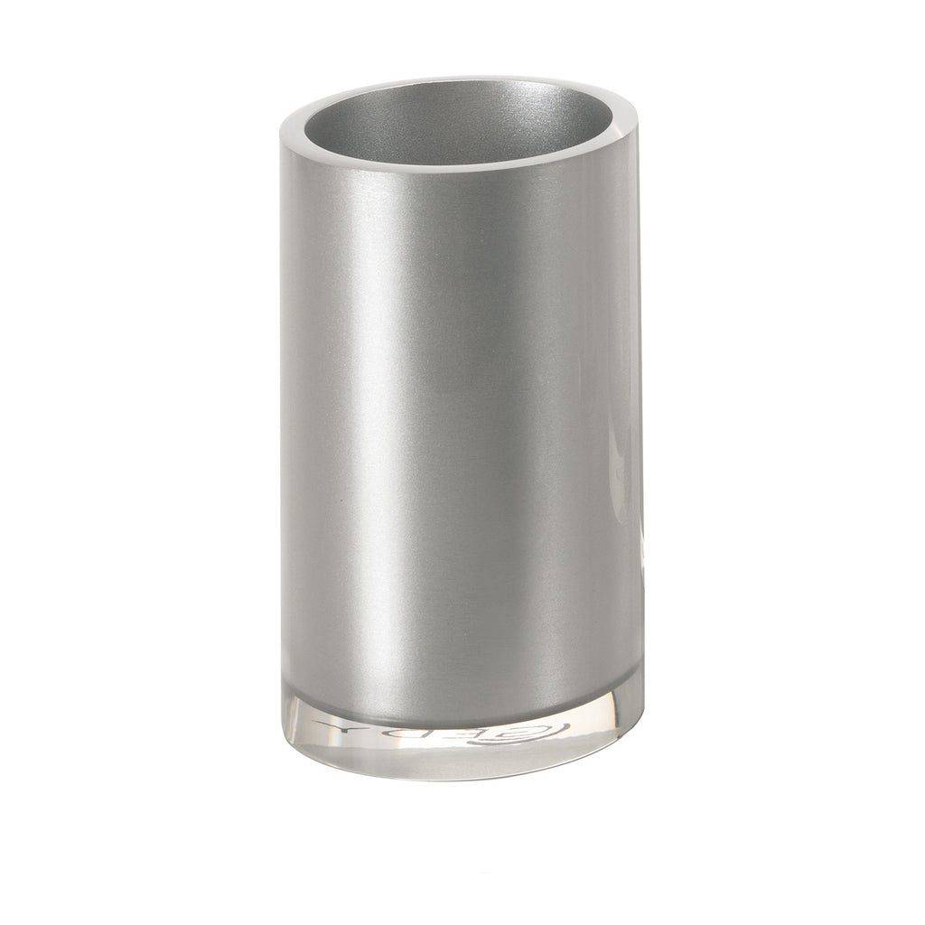 Portaspazzolini da appoggio Gedy serie Vega - Argento