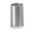 Portaspazzolini da appoggio Gedy serie Vega - Argento