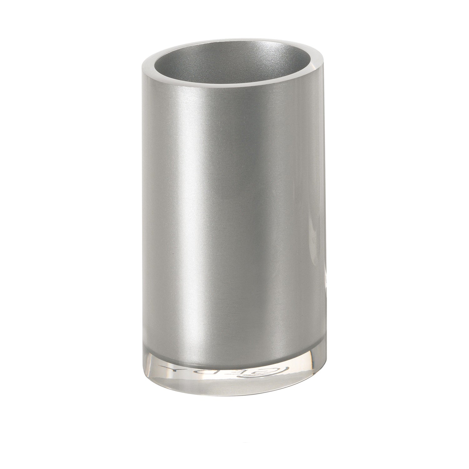 Portaspazzolini da appoggio Gedy serie Vega - Argento