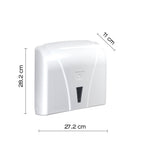 Distributore di salviette di carta di Gedy per max 300 fogli - Bianco