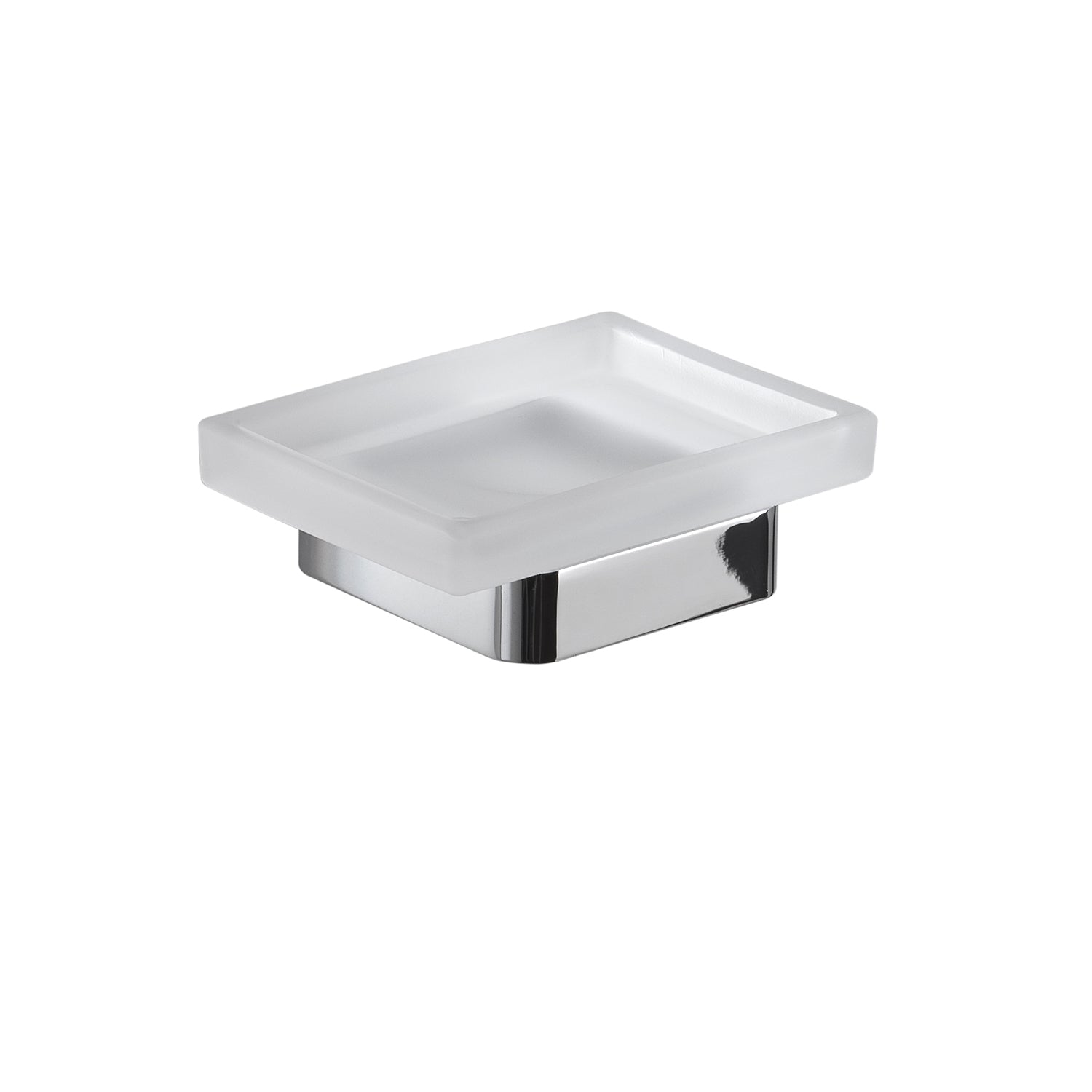 Portasapone in Ottone e Cromall Gedy serie Samoa - Cromato