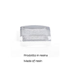 Portasapone da appoggio Gedy modello Antares - Bianco