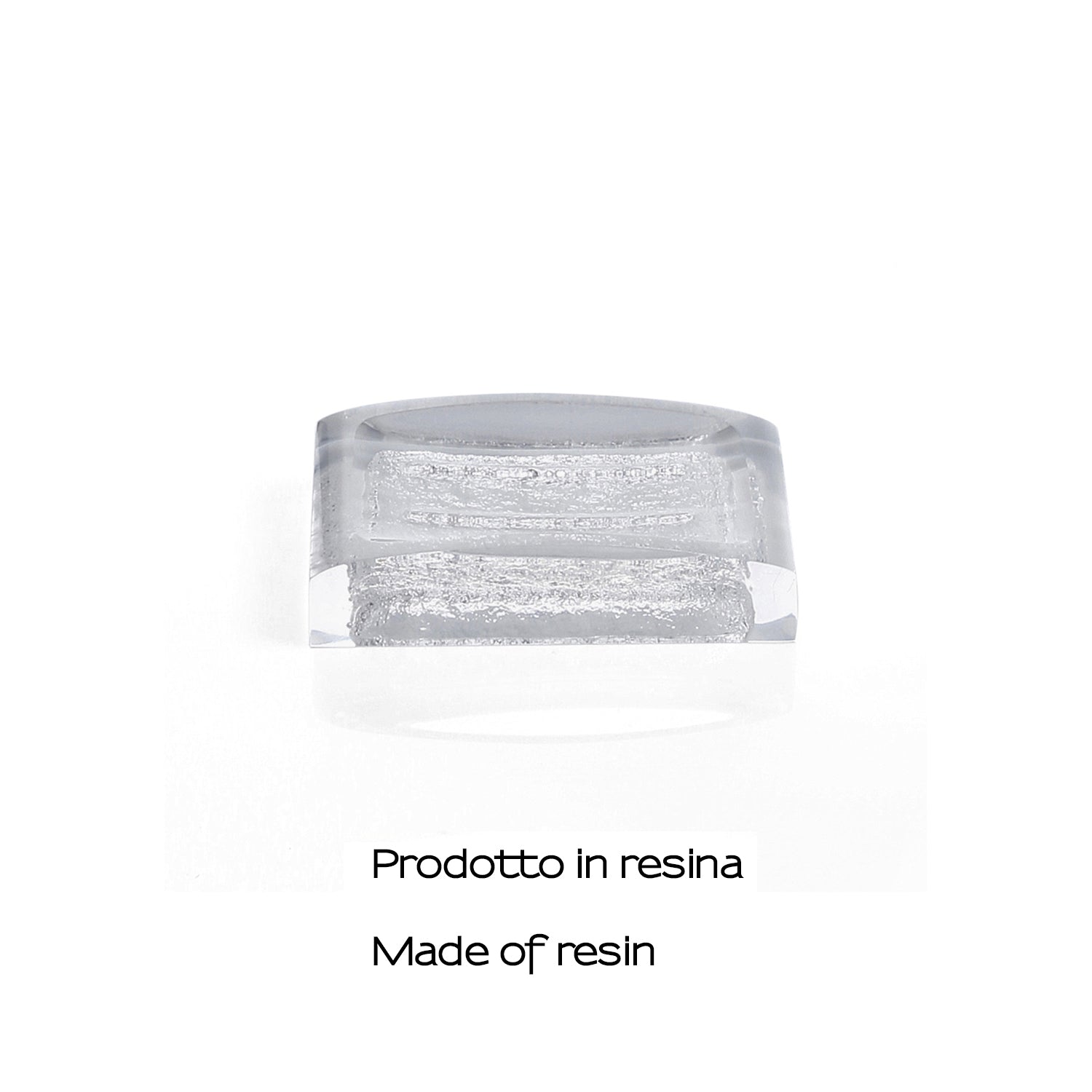 Portasapone da appoggio Gedy modello Antares - Bianco