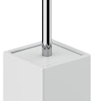 Scopino in ceramica Gedy serie Verbena - Bianco