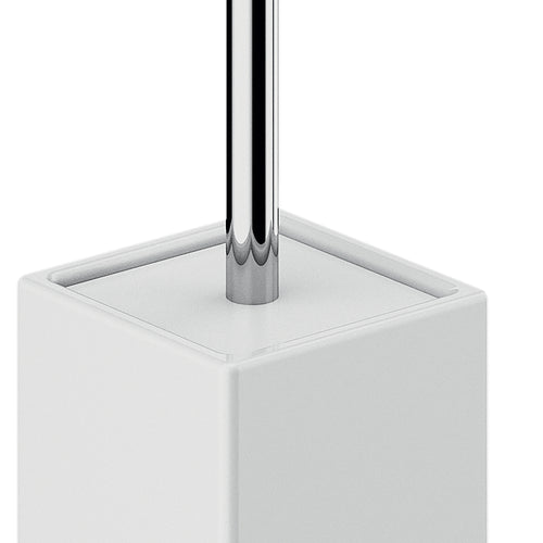 Scopino in ceramica Gedy serie Verbena - Bianco