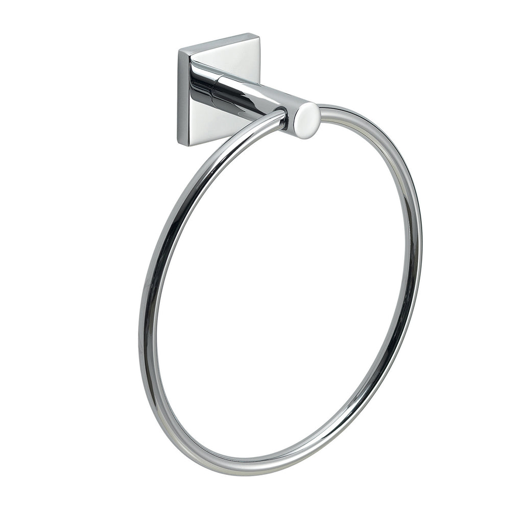 Portasalviette ad anello Fuji di Gedy - Cromato