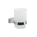 Portaspazzolini a parete in Acciaio Inox Gedy serie Tonale - Cromato