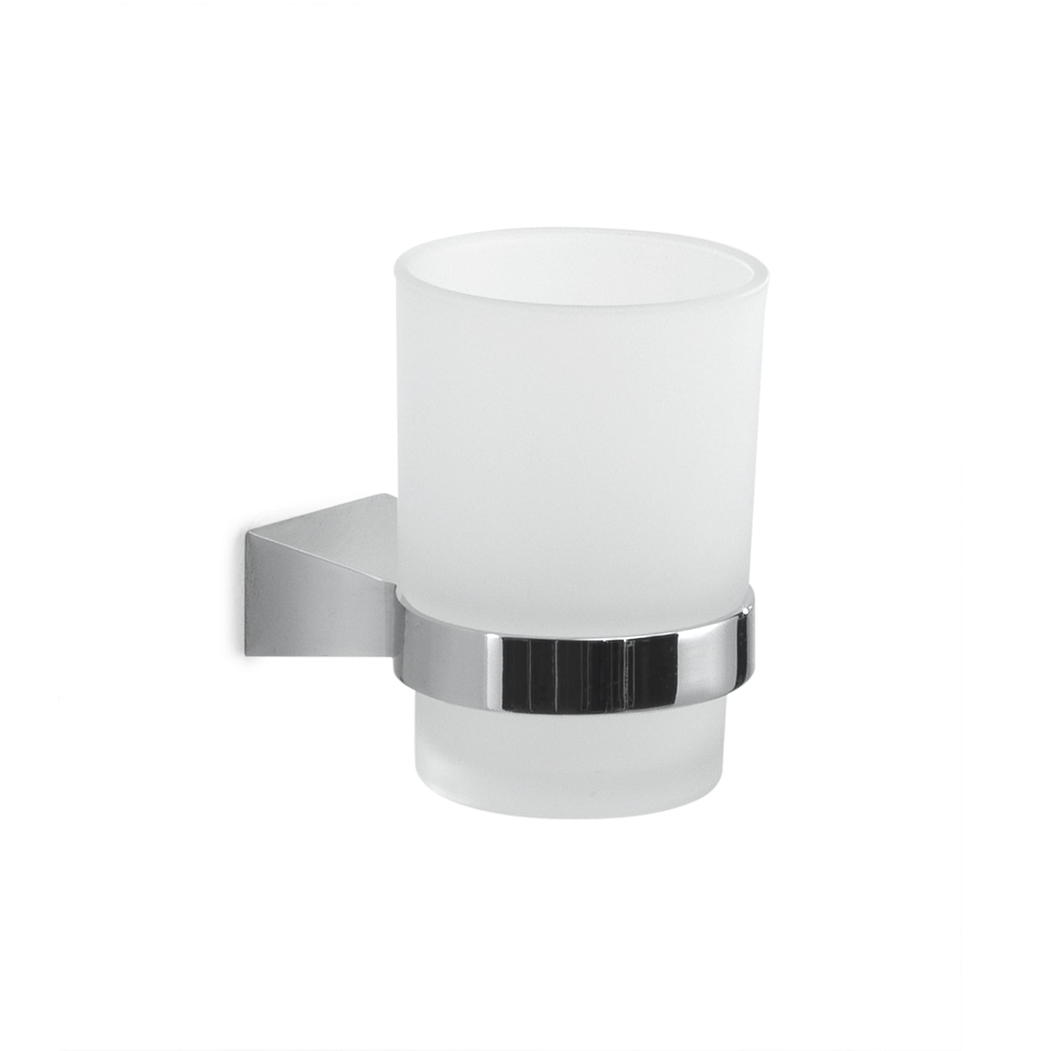 Portaspazzolini a parete in Acciaio Inox Gedy serie Tonale - Cromato