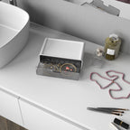 Box impilabile da appoggio Gedy serie Seventy - Bianco