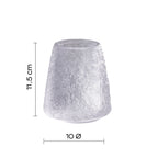 Portaspazzolini in resina Gedy serie Irina - Bianco