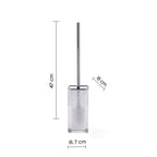 Scopino da appoggio con ciuffo in setole Gedy serie Antares - Bianco