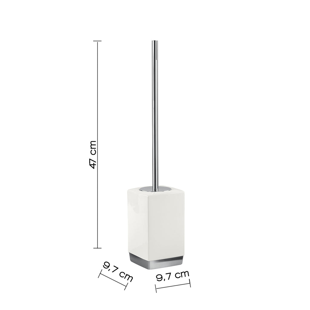 Scopino bagno in ceramica Gedy serie Lucy - Bianco