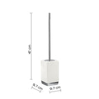 Scopino bagno in ceramica Gedy serie Lucy - Bianco