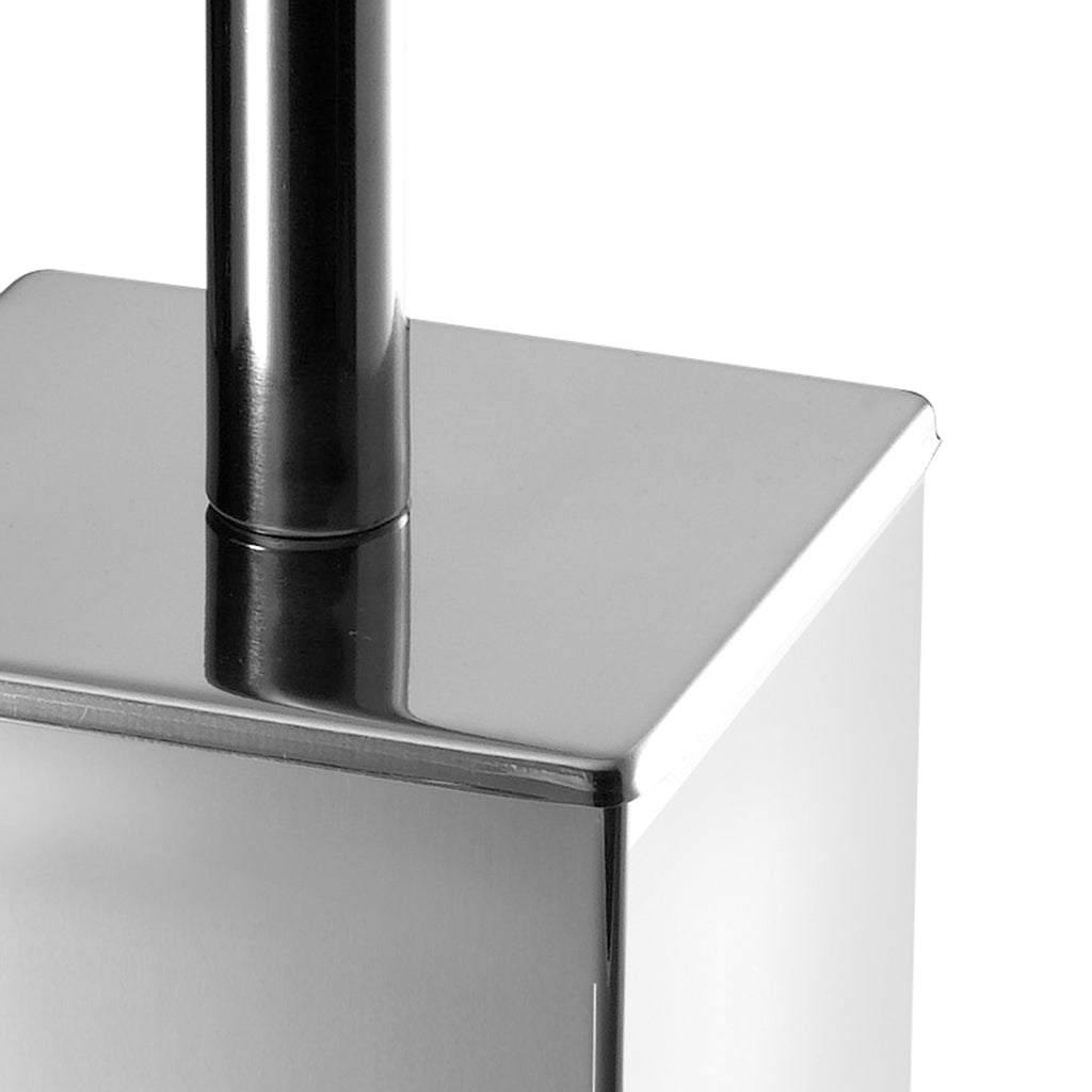 Scopino da appoggio in Acciaio Inox Gedy serie Nemesia - Lucido