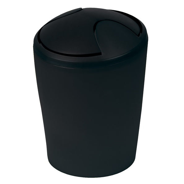 Cestino da 2L con coperchio ribaltabile modello Move - Nero