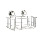 Portaoggetti rettangolare doccia in filo di Gedy serie Hot - Cromato