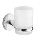 Portaspazzolini a muro Vermont Pro di Gedy - Cromato