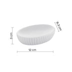 Portasapone da appoggio in ceramica di Gedy modello Marika - Bianco