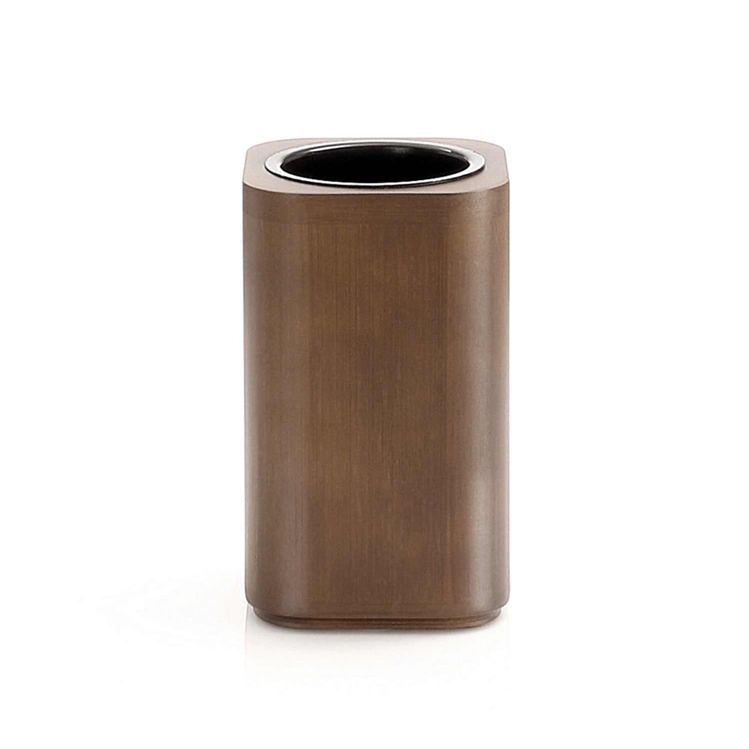 Portaspazzolini da appoggio in bambÃ¹ Gedy modello Dafne - Noce