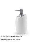 Dispenser sapone con erogatore in Cromall Gedy serie Iside - Bianco Lucido