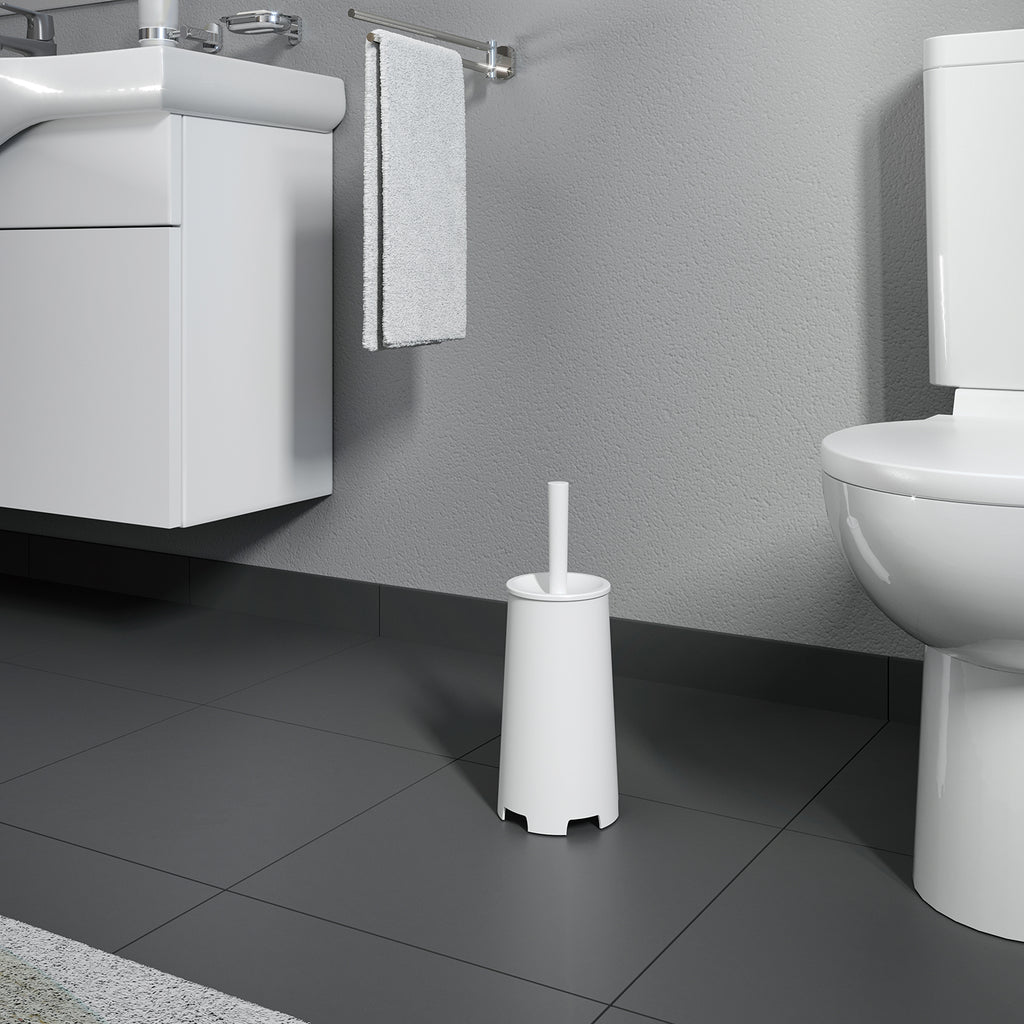 Scopino da appoggio di Gedy modello Oscar - Bianco