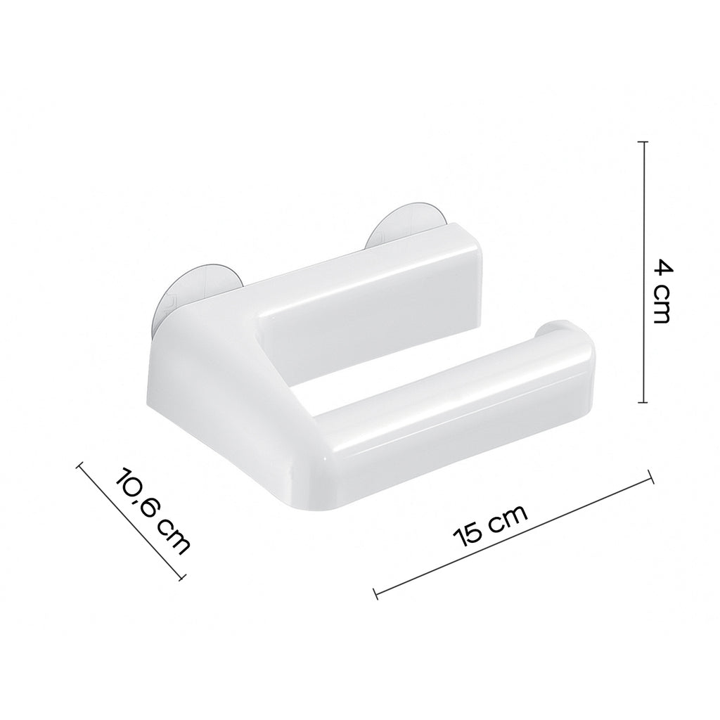 Porta carta igienica di Gedy serie Junior - Bianco