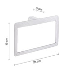 Portasalviette ad anello Gedy serie Pirenei - Cromato