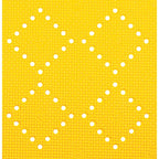 Cuscino da bagno per vasca in PVC modello Alaska colore giallo